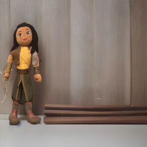 Disney Store Raya & the Last Dragon Warrior Plush Doll Figure 10" Tall Movie